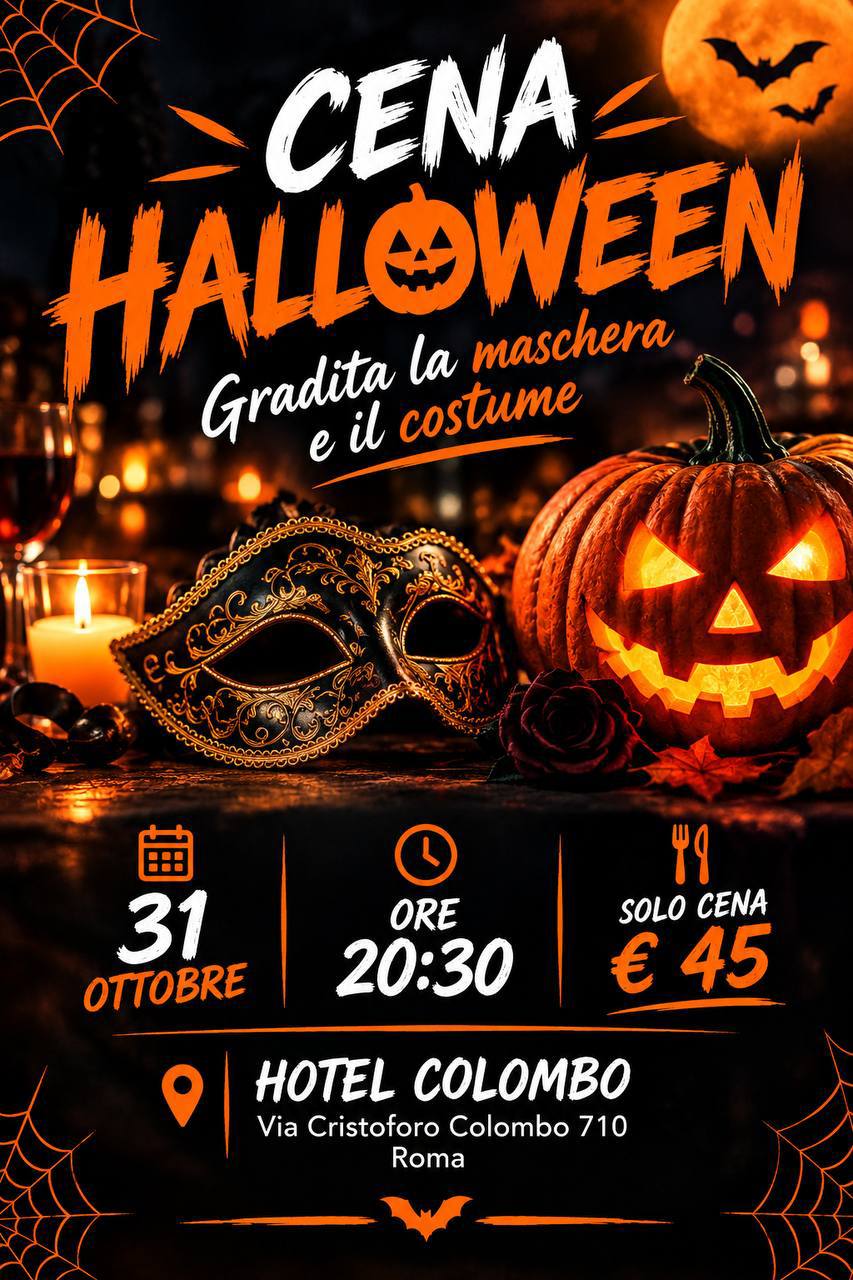 Locandina di supporto: Cena & Halloween Party